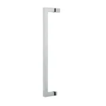 (450, 500, 550mm) Tay nắm vuông phòng tắm kính HAFELE (inox bóng)