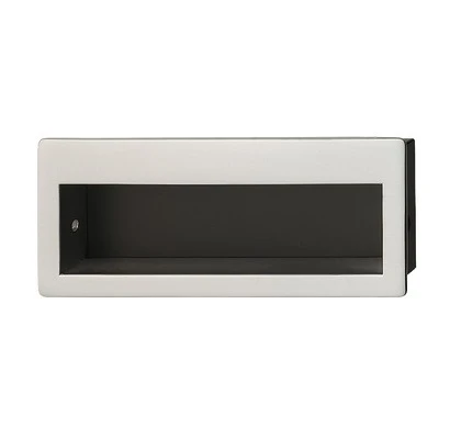 (86mm) Tay nắm âm HAFELE 151.09.600 (Nickel mờ)