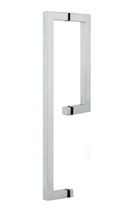 (450,500,550mm) Tay nắm vuông phòng tắm kính HAFELE vuông (inox304 bóng)