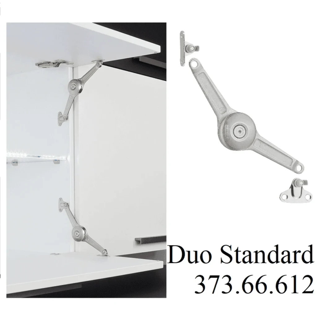 (H500mm, ngắn) Tay nâng HAFELE 373.66.612 Duo Standard