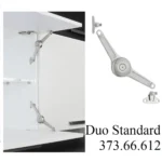 (H500mm, ngắn) Tay nâng HAFELE 373.66.612 Duo Standard
