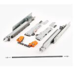 (Set Full MOVENTO,B+T) Bộ phụ kiện ray âm Blum nhấn mở, tích hợp giảm chấn 760H3000S 760H3500S 760H4000S 760H4500S 760H5000S (40kg, 300-500mm,16mm)