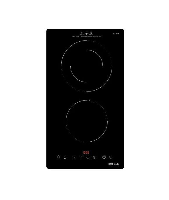(30cm,1.2kW) Bếp hồng ngoại HAFELE 2 vùng nấu 536.61.860 HC-R302KB DOMINO