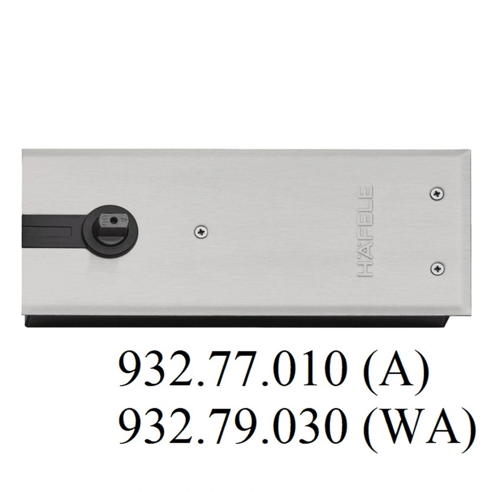 (100kg, EN3) Bản lề sàn HAFELE 932.77.010 932.79.030 (Lắp âm)