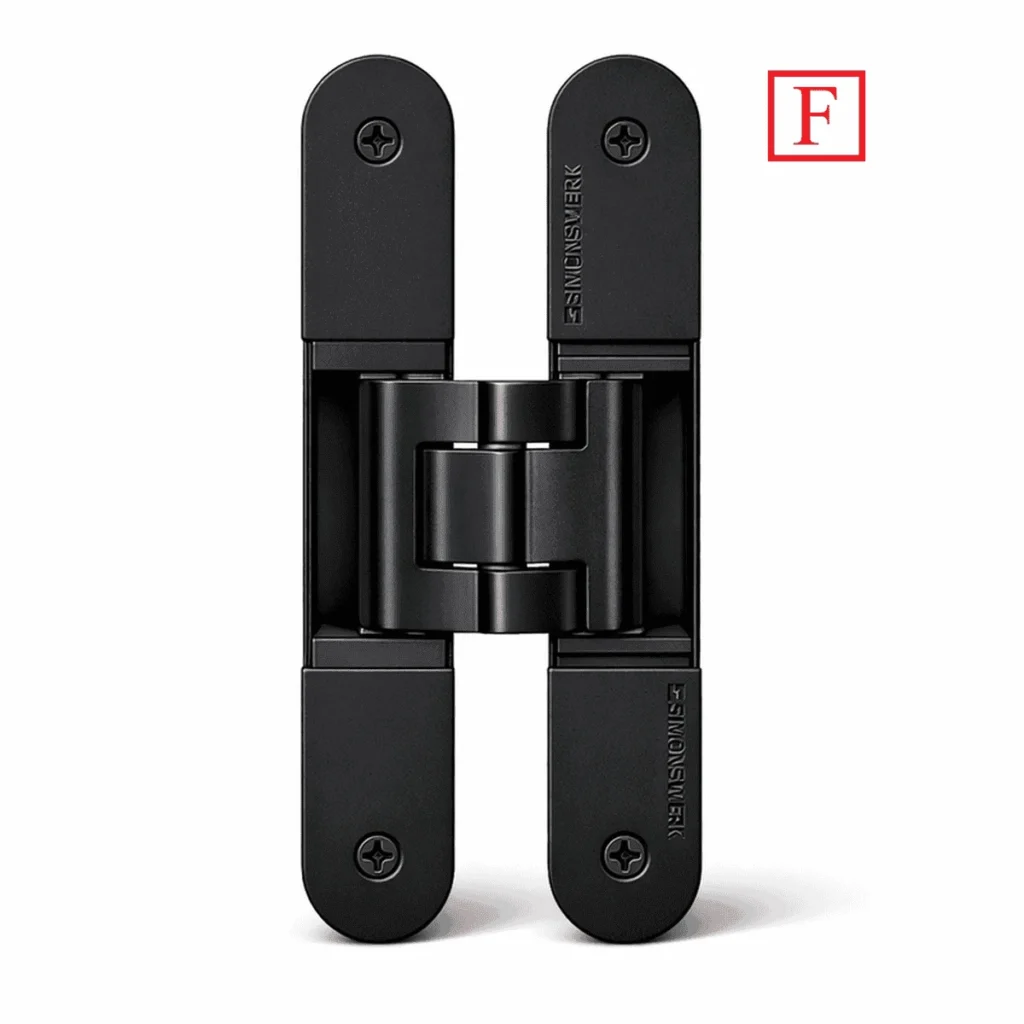 (120kg, F, 3D) Bản lề âm HAFELE 924.17.237  (màu đen)
