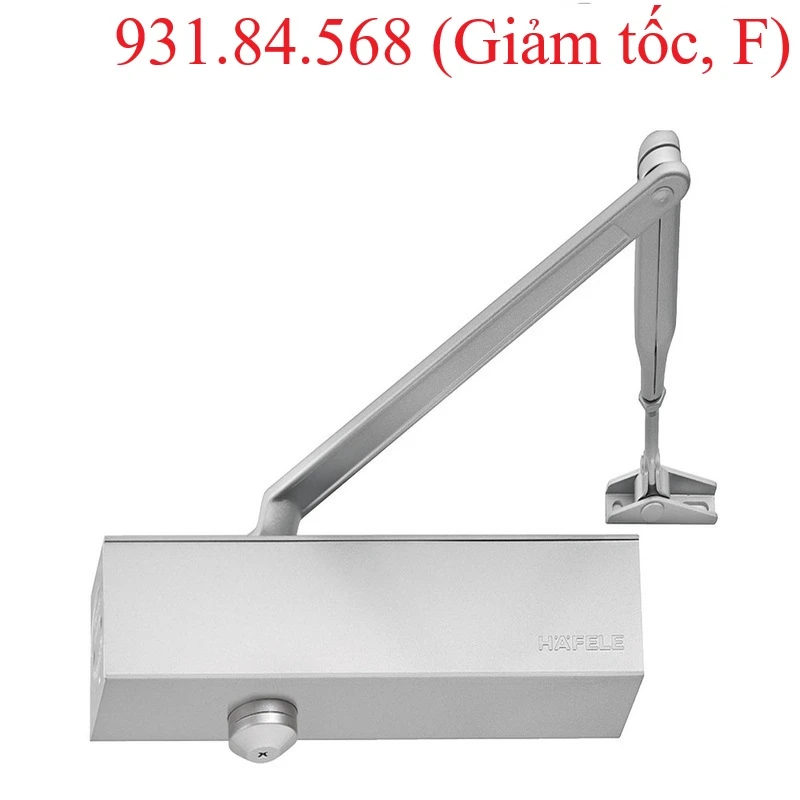 (150kg, EN2-6,F, lắp nổi) Đóng cửa tự động HAFELE 931.84.568 DCL55 (Tay co thuỷ lực)
