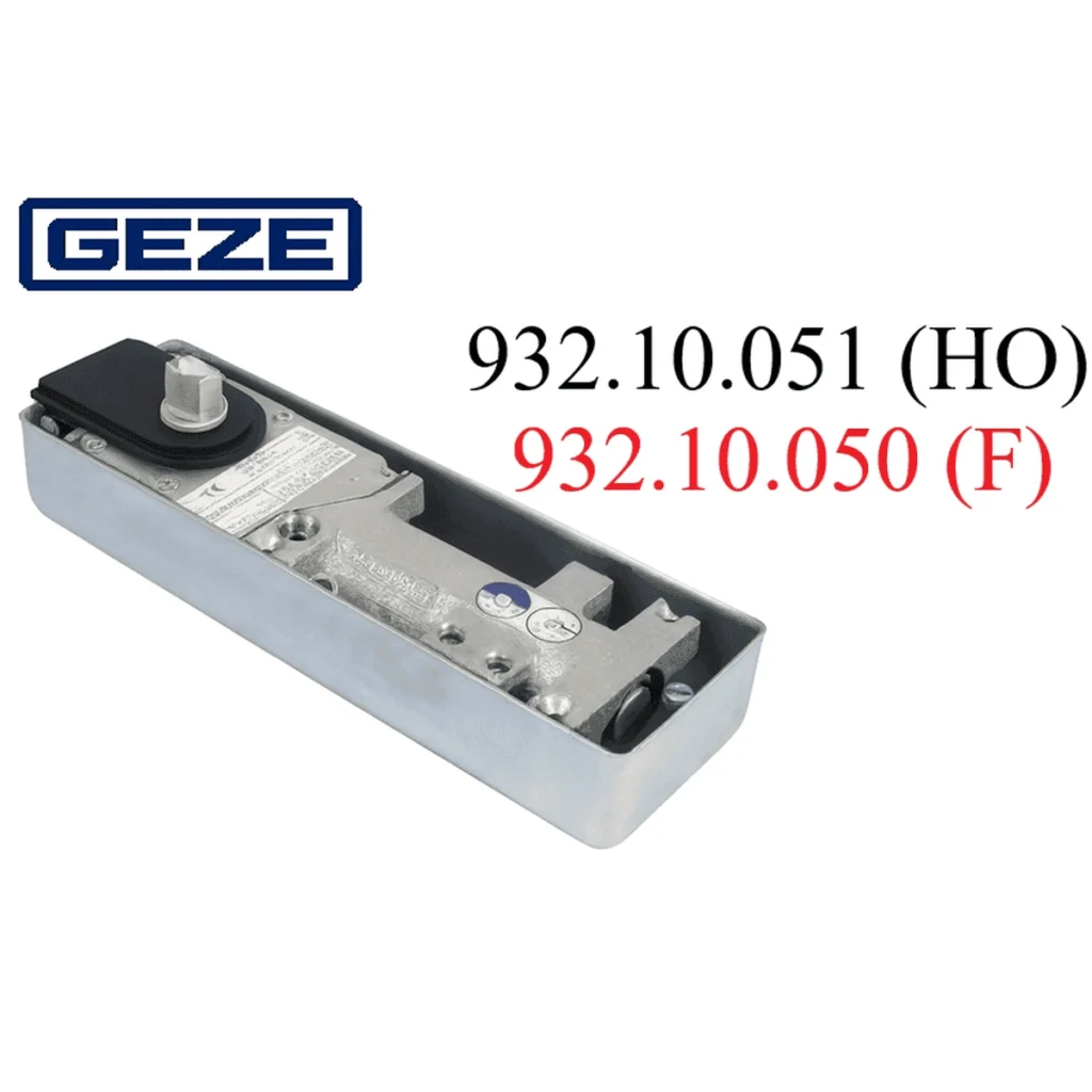 (150kg, EN1-4,HO/F) Bản lề sàn HAFELE GEZE 932.10.051 932.10.050 TS 500NV (Lắp âm)