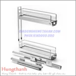 (K, 150mm) Rổ đa năng Kesseböhmer 545.61.028