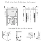 (E-drive Free Fold) Tay nâng điện HAFELE Free Fold