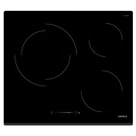 (60cm,5.7kW) Bếp hồng ngoại HAFELE 3 vùng nấu 536.01.901 HC-R603D