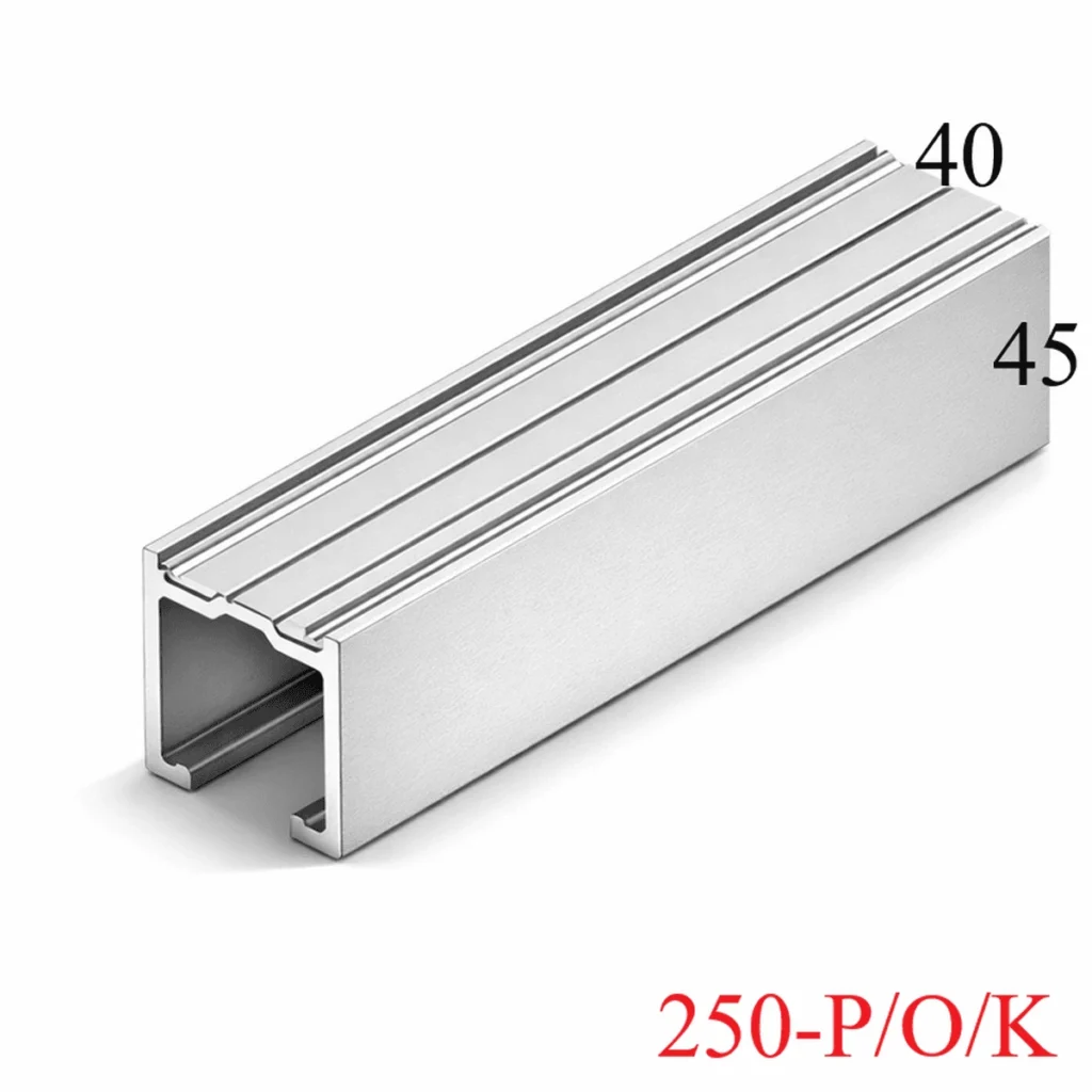 (2-6m, 250-P/O/K) Ray trượt đơn HAFELE 942.37.920 cho cửa trượt Slido Classic 250-P/O/K D-line11