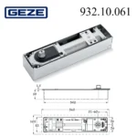 (300kg, EN6) Bản lề sàn HAFELE GEZE 932.10.061 TS550NV (Lắp âm)