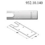 (300kg, EN6) Bản lề sàn HAFELE GEZE 932.10.061 TS550NV (Lắp âm)