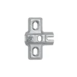 (A,H=0) Đế bản lề HAFELE 311.01.76 (2 lỗ, sáng màu)
