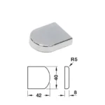 Nắp che chén bản lề HAFELE 311.43.230 cánh kính MINI A