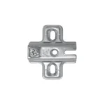 (A,H=0) Đế bản lề HAFELE 315.98.780 (4 lỗ, sáng màu)