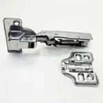 (SM,98º,GC,inox ) Bản lề tủ HAFELE 334.05.000 (Trùm ngoài,gỗ dày, inox304)