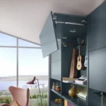 (HF28) Bộ tay nâng BLUM AVENTOS HF top 22F1809 cho cửa cánh đôi