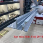 (Fold 20 VF) Cặp ray trượt trên và dưới HAFELE 401.30.608 cho tủ trượt xếp Slido Fold 20 VF