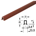 (IF, 20kg) Cửa trượt thẳng HAFELE Slido classic 20 IF F-line12 (lọt lòng)