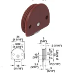 (IF, 10kg) Cửa trượt thẳng HAFELE 494.00.140 494.00.141 Slido Classic 10 IF (lọt lòng)