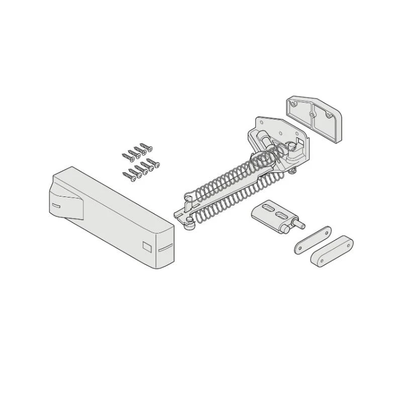 (F-FOLD61 50A) Cơ cấu mở tự động HAFELE 409.36.012 409.36.013