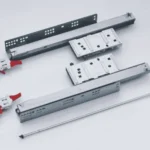 (450-550mm, nhấn mở, 50kg) Ray trượt âm HAFELE nhấn mở, giảm chấn, mở toàn phần, tải trọng 50kg