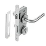 (WC, 55/72mm) Bộ khoá tay nắm gạt HAFELE 489.10.661 (inox)