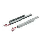 (450-550mm, GC, 50kg) Ray trượt âm HAFELE giảm chấn, mở toàn phần, tải trọng 50kg