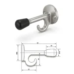(87mm) Chặn cửa gắn tường HAFELE 489.70.220
