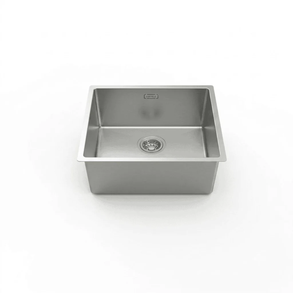 (490mm) Chậu bếp inox HAFELE 567.24.417 R10 HS24-SSN1S-490-BR