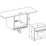 (38L) Lò vi sóng-nướng HAFELE HC-MWO381B 495.10.044  (Sense Series)