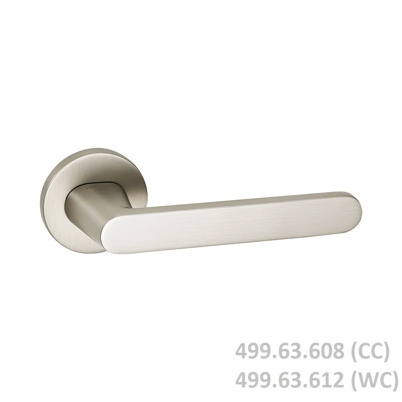 (SET B) Bộ tay nắm gạt HAFELE 499.63.608 499.63.612 (Nickel mờ)