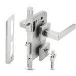 (55/72,65mm) Bộ khoá tay gạt HAFELE 499.63.803 (inox)