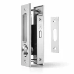 (DIY BS35mm, WC) Bộ khóa cửa trượt HAFELE 499.65.107 (Vuông)