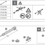 (60N) Pittong nâng cánh HAFELE 373.82.906 (60N)