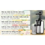 Máy ép chậm trái cây, rau củ GS-133N Hafele 535.43.811