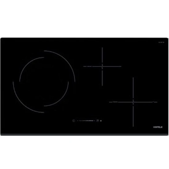 (77cm,6.4kW) Bếp điện-từ HAFELE 3 vùng nấu 536.61.705 HC-M773D