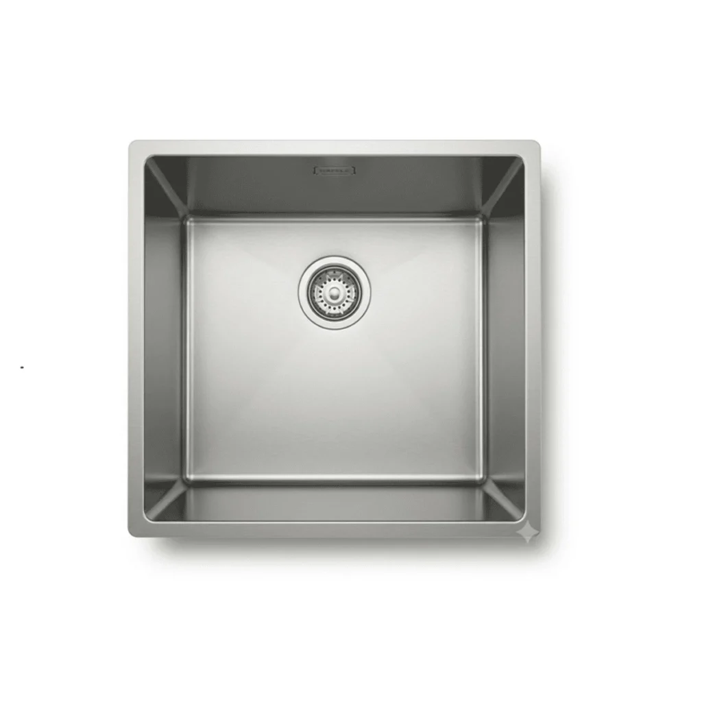 (540mm) Chậu bếp inox HAFELE 567.24.457 R10 HS24-SSN1S-540-BR