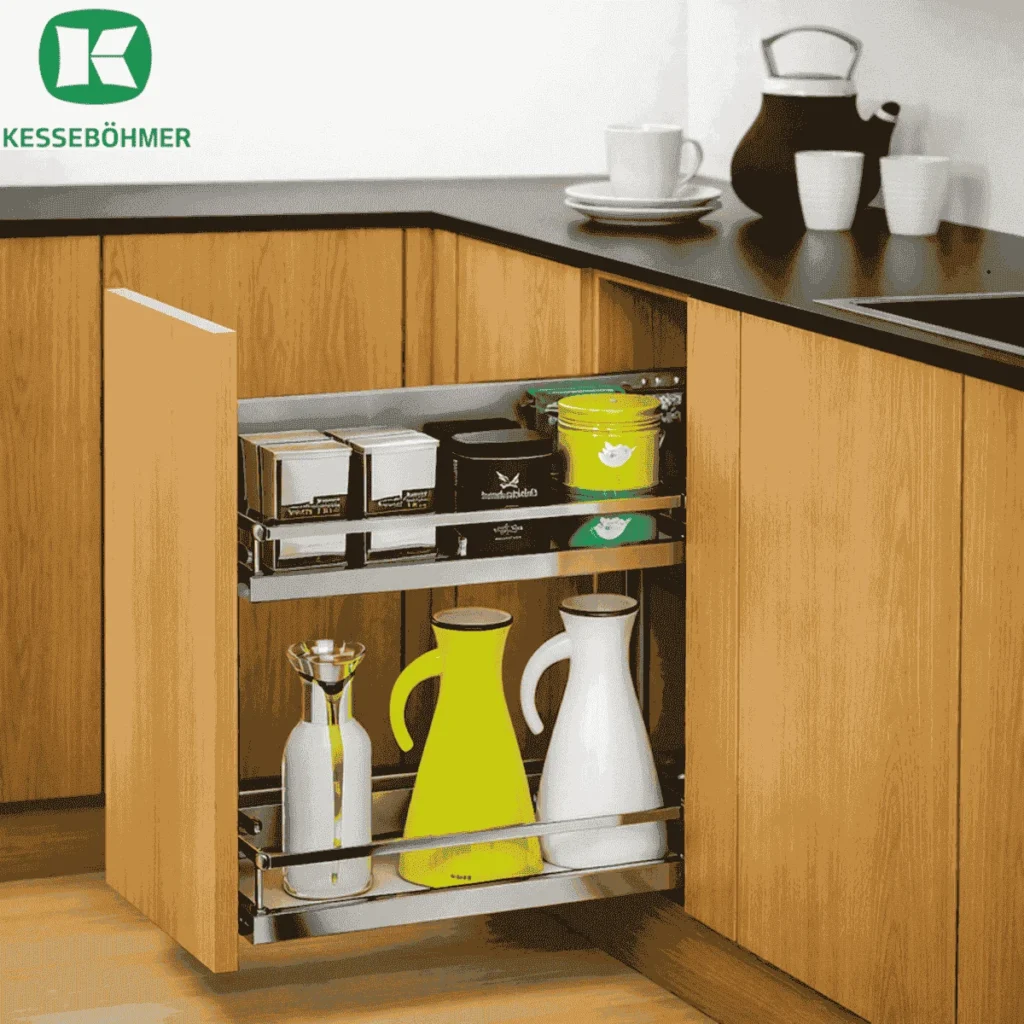 (K, 300mm) Rổ đa năng Kesseböhmer Comfort II 545.53.762 545.53.763