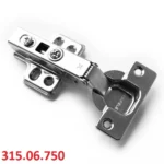 (DIY, 14-22mm) Bản lề tủ HAFELE inox304 Metalla SM 110 độ 315.07.113 (trùm ngoài)