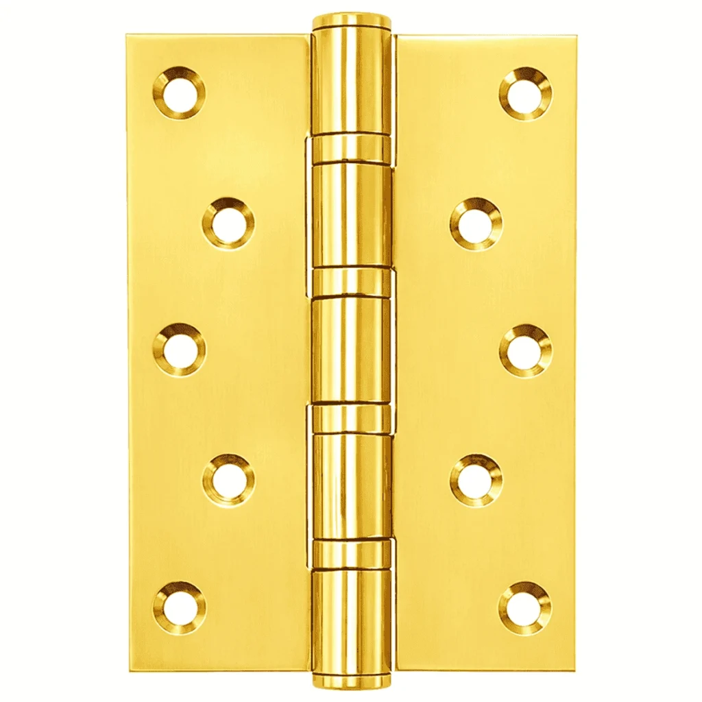 (DIY 66kg,127x89mm, 4BB) Bản lề lá HAFELE 489.05.026 (vàng bóng)