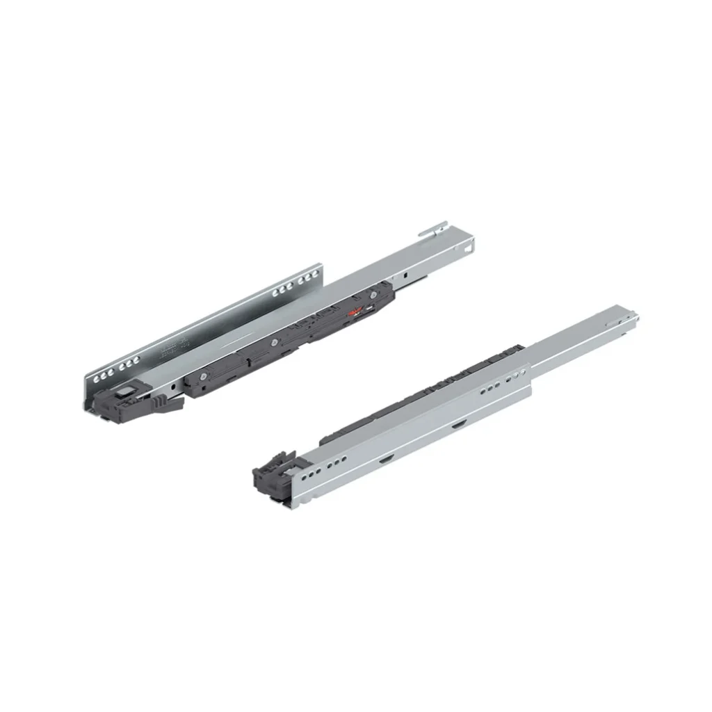(40kg,LEGRABOX) Ray trượt dưới Blum cho ray hộp LEGRABOX 750.5001S 8801456 (500mm)