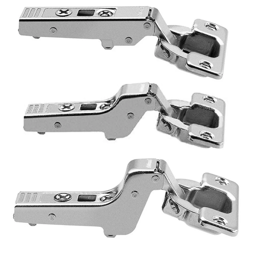 (15-24mm,107°) Bản lề tủ Blum không giảm chấn 75T1550 7096875 75T1650 3564773 75T1750 6119950 (Nikel, CLIP top)