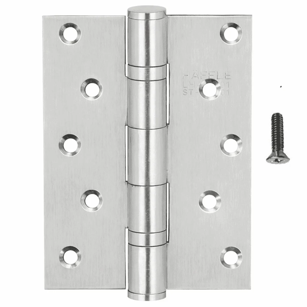 (80kg,127x89mm, 2BB) Bản lề lá HAFELE 926.20.120 (inox mờ)
