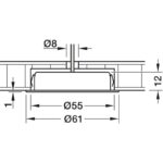 (24v,3KK,3w) Đèn downlight gắn âm HAFELE 833.75.446 (833.75.340)