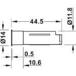 Công tắc LED HAFELE 833.89.334 on/off/touchless/dimmer