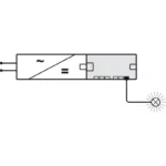 (24V, 6 cổng, 0 công tắc, BTB) Bộ chia điện áp HAFELE 833.77.832 (Box to box)