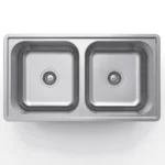 (860mm) Chậu bếp inox HAFELE 567.20.493 HS20-SSN2R90M