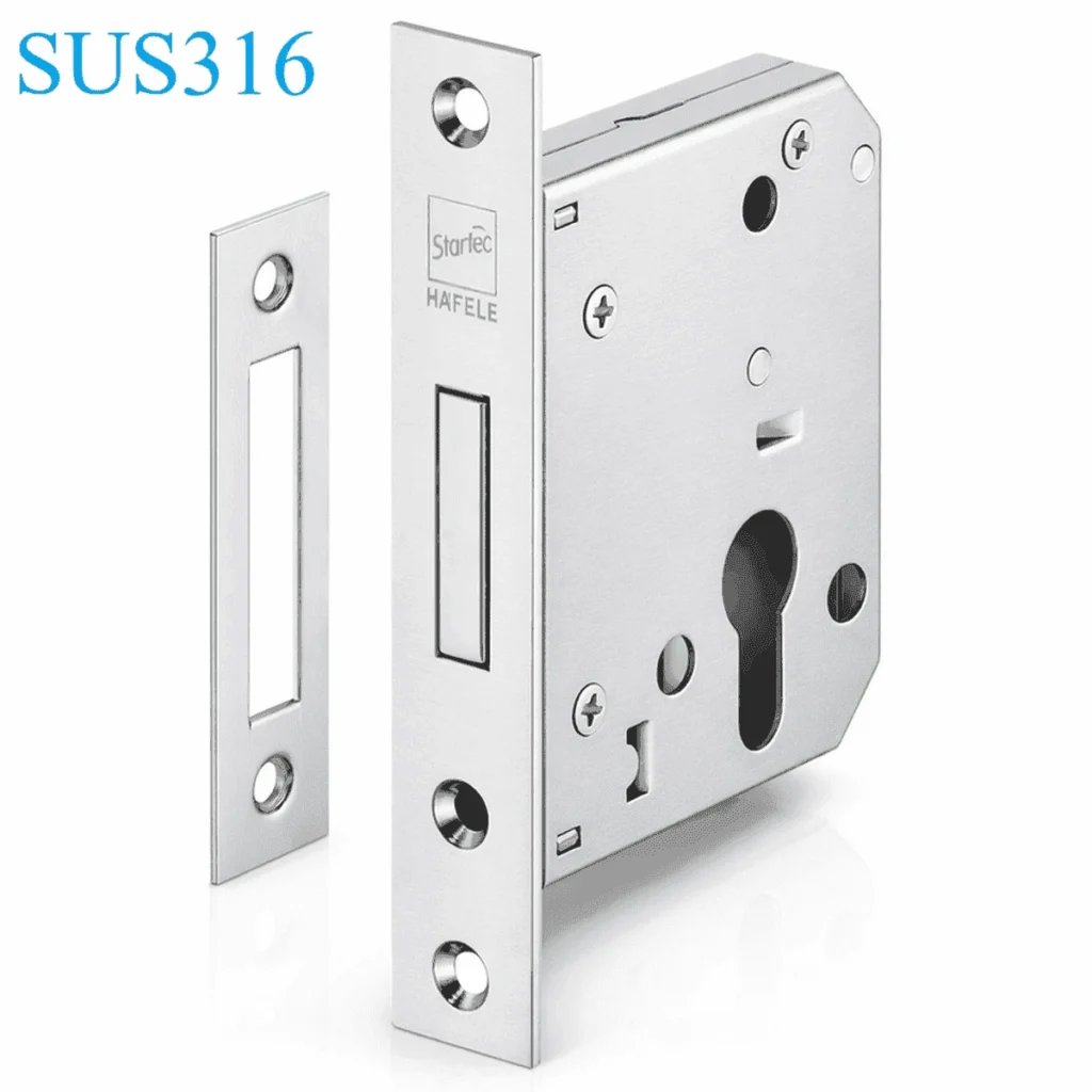 (BS55mm) Thân khóa chốt chết HAFELE 911.22.386